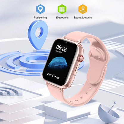 Kids 4G Smart Watch SOS GPS Location Tracker Sim Card Video Call WiFi Chat Camera Flashlight Waterproof Smartwatch For Children