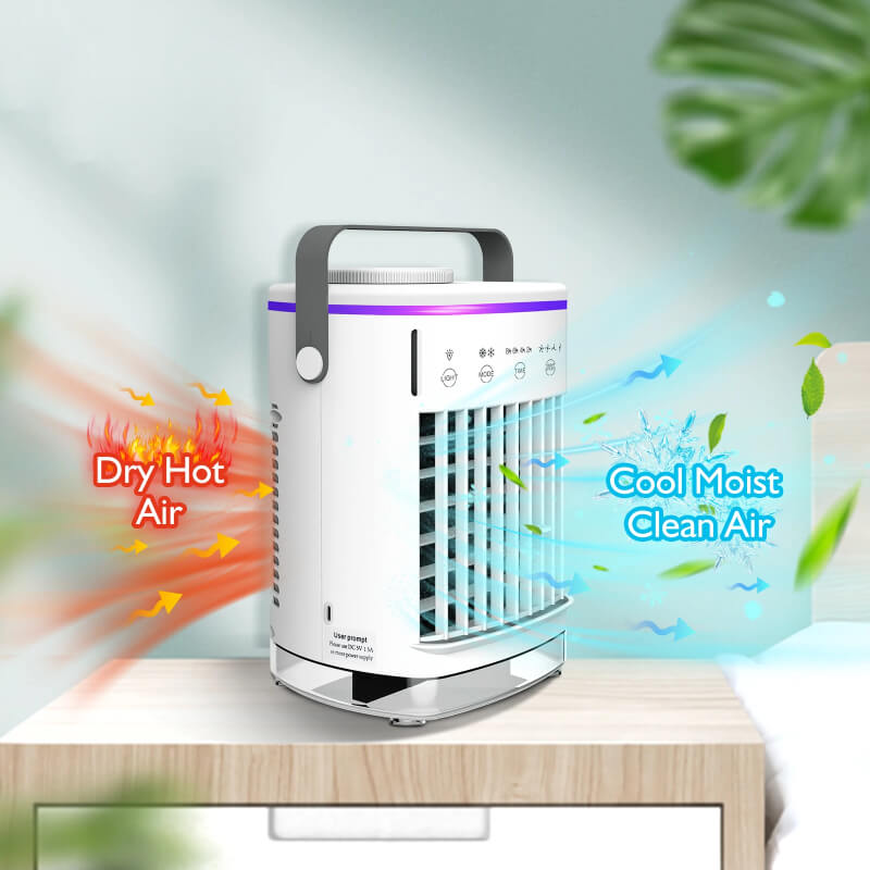 PortaFan - Rechargeable & Portable Personal Air Conditioner Fan